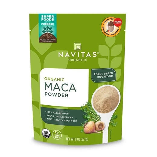 Navitas Organics Maca Powder 8 Oz - Energizing Ancient Superfood