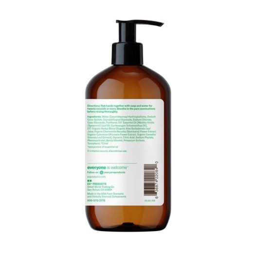Everyone Spearmint + Lemongrass Hand Soap 12.75 Fl. Oz
