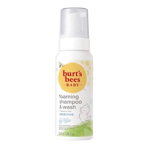 Burt's Bees Sensitive Baby Foaming Shampoo & Wash