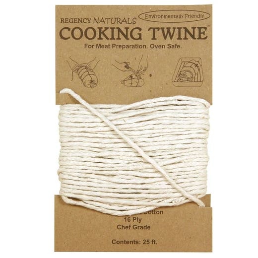 Regency 100% Natural Cotton Cooking Twine 25 Ft - Eco-Friendly Binding Solution