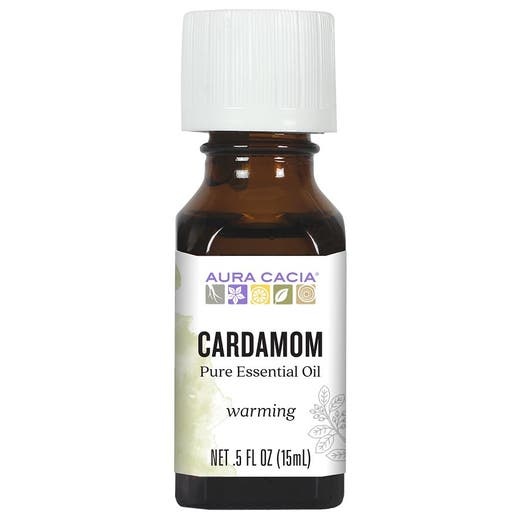 Aura Cacia Cardamom Essential Oil 0.5 Fl. Oz - The Essence of Natural Aroma
