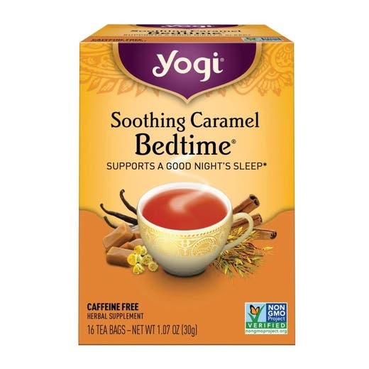 Yogi Tea Organic Soothing Caramel Bedtime Tea – 16 Tea Bags