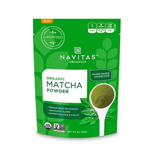 Navitas Organics Matcha Powder 3 Oz - Premium Quality Green Tea