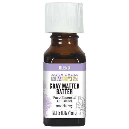 Aura Cacia Gray Matter Batter Essential Oil 0.5 Fl. Oz
