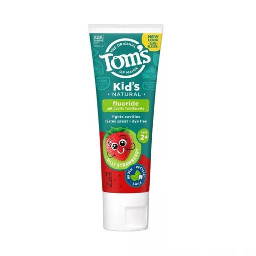 Tom's Of Maine Silly Strawberry Kid's Anticavity Toothpaste 5.1 Oz