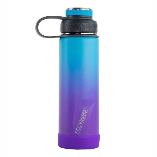 Ecovessel Lavender Fields Boulder Water Bottle 20 Oz