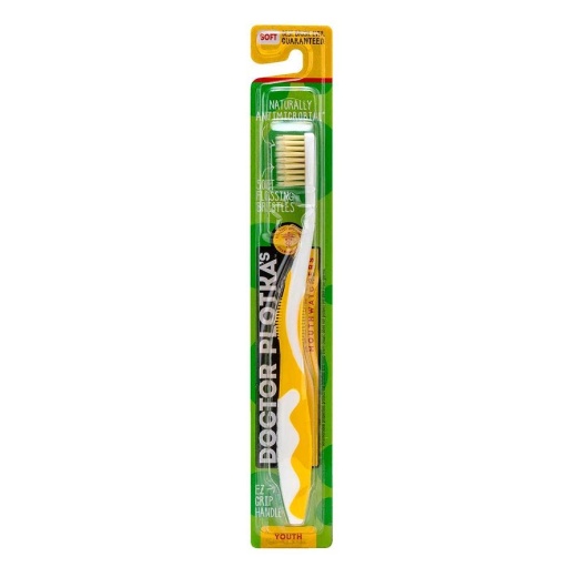 Mouth Watchers Yellow Soft Youth Toothbrush