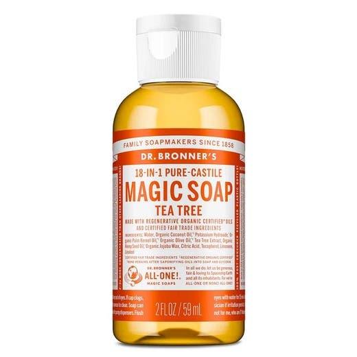 Dr. Bronner's 18-In-1 Tea Tree Castile Soap - 2 Fl. Oz