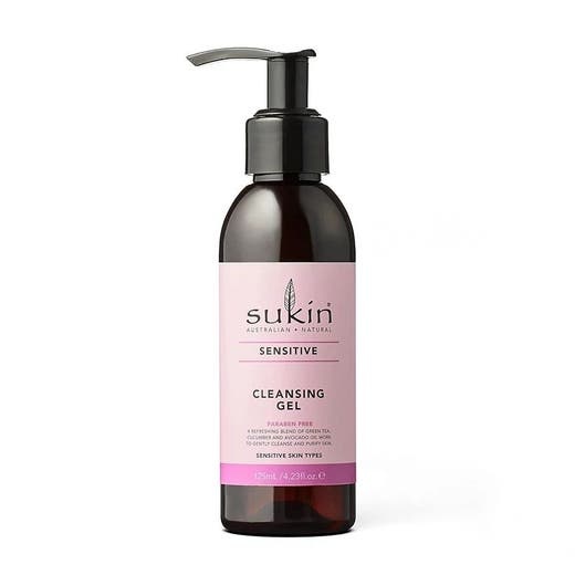 Sukin Sensitive Cleansing Facial Gel 4.23 Fl. Oz