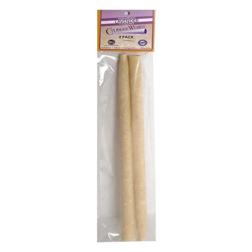 Cylinder Works Lavender Ear Candles 2-Pack