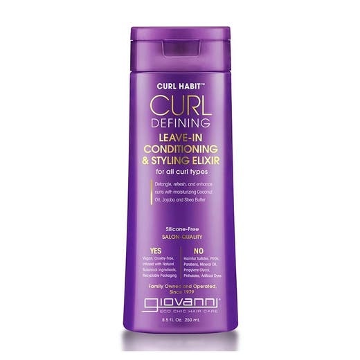 Giovanni Curl Habit Curl Defining Leave-In Conditioning & Styling Elixir 8.5 Fl. Oz