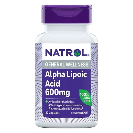 Natrol Alpha Lipoic Acid Capsules 600 Mg - 30 Count