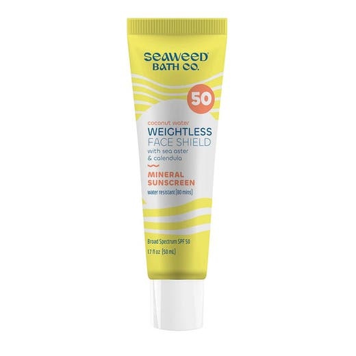 The Seaweed Bath Co. Weightless Face Shield Spf 50 1.7 Oz - Best Sunscreen for Face