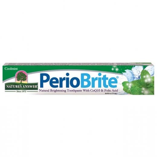 Nature's Answer Cool Mint Periobrite Toothpaste 4 Oz