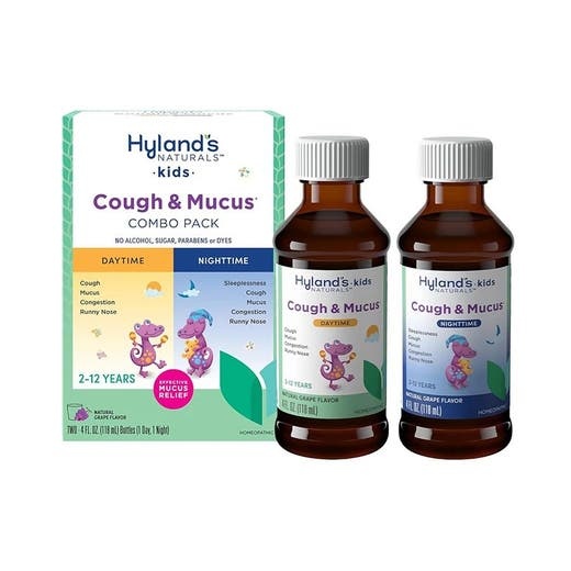 Hylands Kids Cough & Mucus Day & Night Value Pack 8 Fl. Oz
