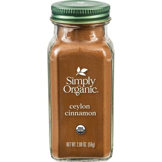 Simply Organic Ceylon Cinnamon, Ground 2.08 Oz - Pure & Organic Spice