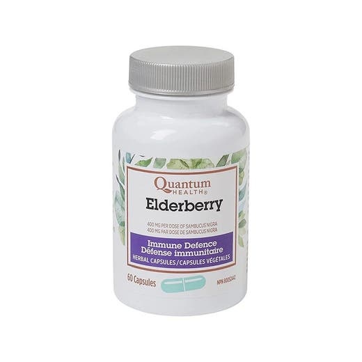 Quantum Elderberry Standardized Extract 60 Capsules