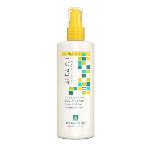 Andalou Naturals Sunflower & Citrus Brilliant Shine Hair Spray 8.2 Fl. Oz