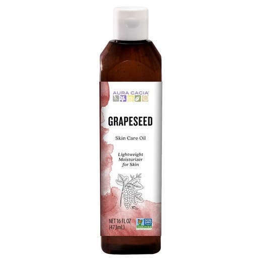 Aura Cacia Grapeseed Skin Care Oil - 16 Fl. Oz