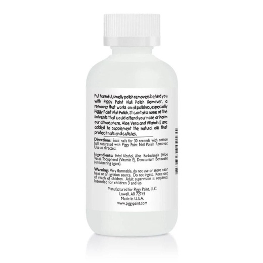 Piggy Paint Nail Polish Remover 4 Fl. Oz - Gentle & Acetone-Free