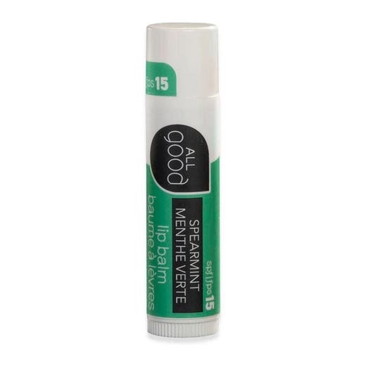 All Good Spearmint Lip Balm Spf 15 0.15 Oz. Tube