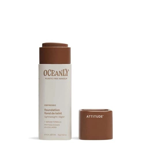 Attitude Oceanly Light Coverage Espresso Foundation 0.42 Oz. Stick