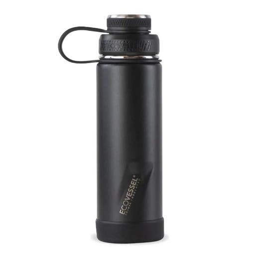 Ecovessel Black Shadow Breeze Boulder Water Bottle 20 Oz