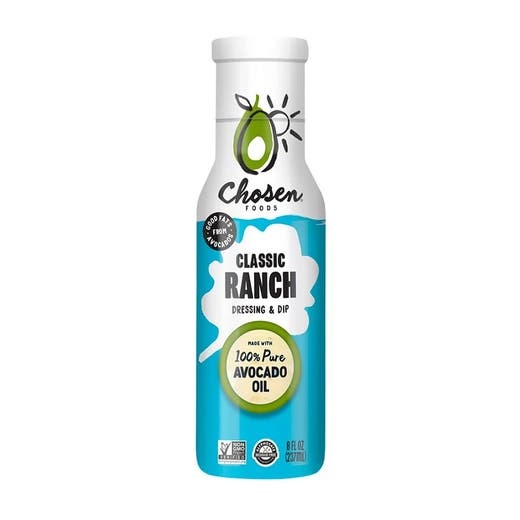 Chosen Foods Ranch Dressing 8 Oz - Avocado-Oil Based