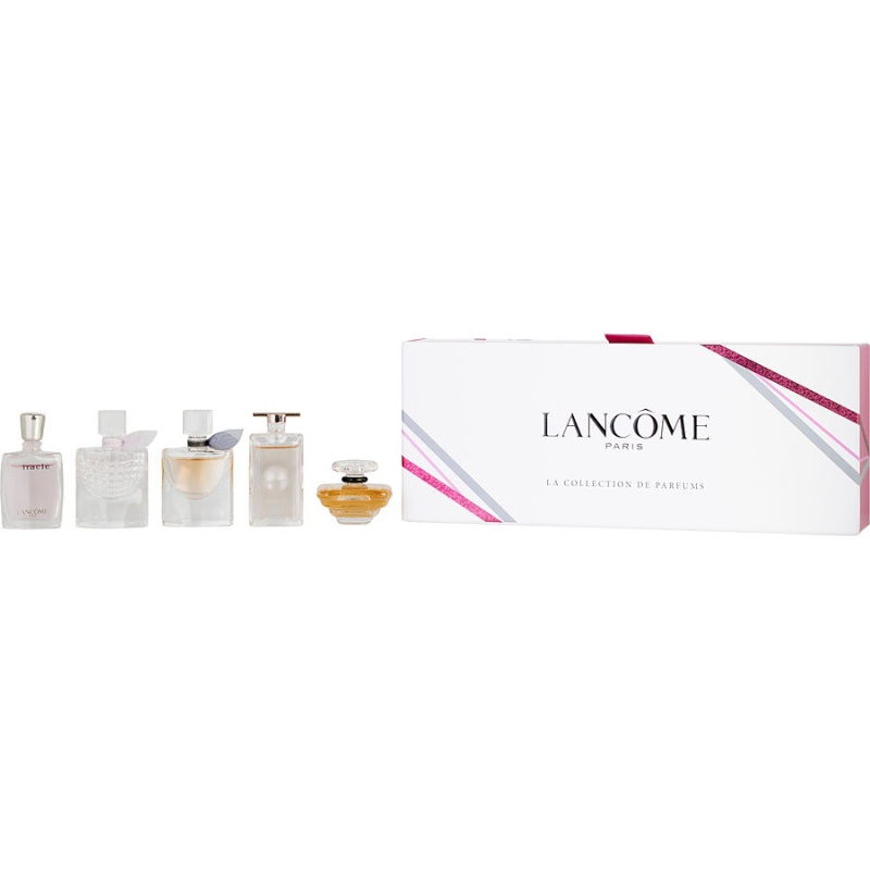 Lancome Variety By Lancome 5 Piece Mini Variety With La Vie Est Belle & Tresor & Miracle & Idole & Flower Of Happiness And All Are Eau De Parfum Minis