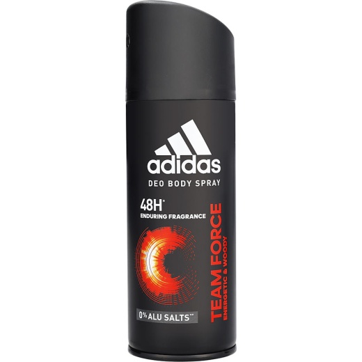 Adidas Team Force Deodorant Body Spray 5 Oz - Energize Your Senses