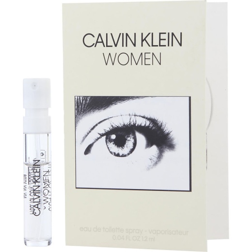 Calvin Klein Women Eau de Toilette Spray Vial On Card