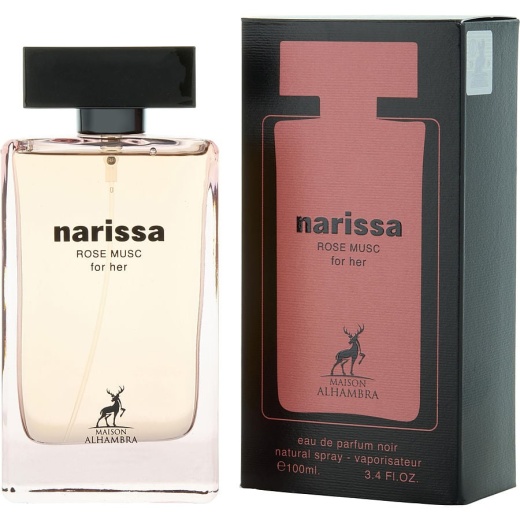 Maison Alhambra Narissa Rose Musc For Her Eau De Parfum Spray - 3.4 Oz