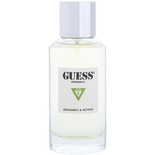 Guess Originals Type 1 Bergamot & Vetiver Eau De Parfum Spray 3.4 Oz