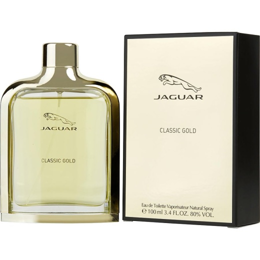 Jaguar Classic Gold By Jaguar Edt Spray 3.4 Oz - Experience Elegance and Charm