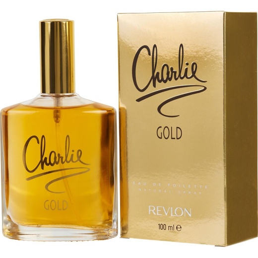 Charlie Gold by Revlon Eau de Toilette Spray 3.4 Oz