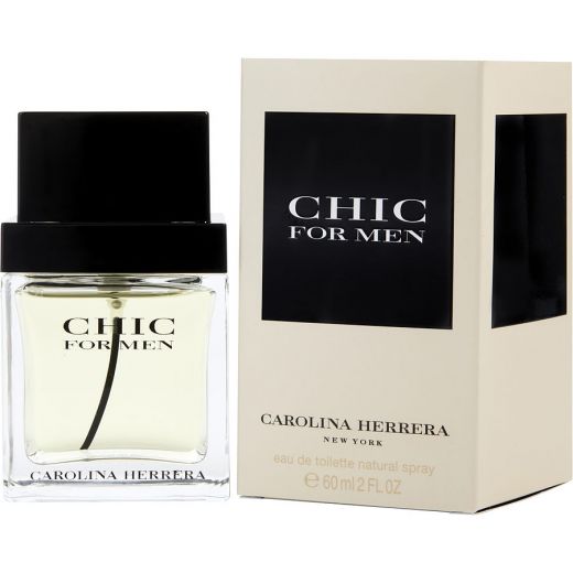 Chic By Carolina Herrera Edt Spray 2 Oz - A Sophisticated and Elegant Fragrance for Men
