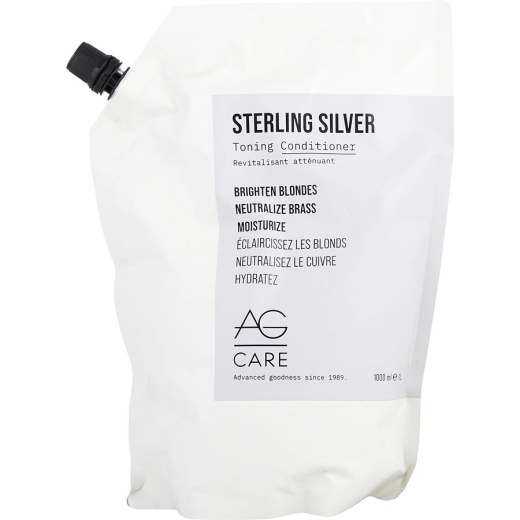 Ag Hair Care Sterling Silver Toning Conditioner Refill 33.8 Oz