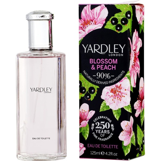 Yardley Cherry Blossom & Peach EDT Spray 4.2 Oz