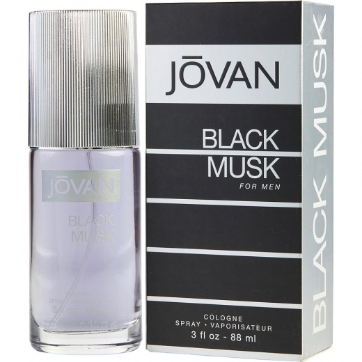 Jovan Black Musk Cologne Spray 3 Oz - Seductive Fragrance for Men