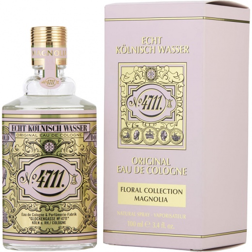4711 Floral Collection Magnolia Eau De Cologne Spray 3.4 Oz