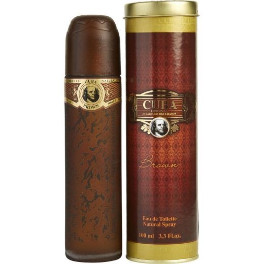 Cuba Brown by Cuba EDT Spray 3.3 Oz