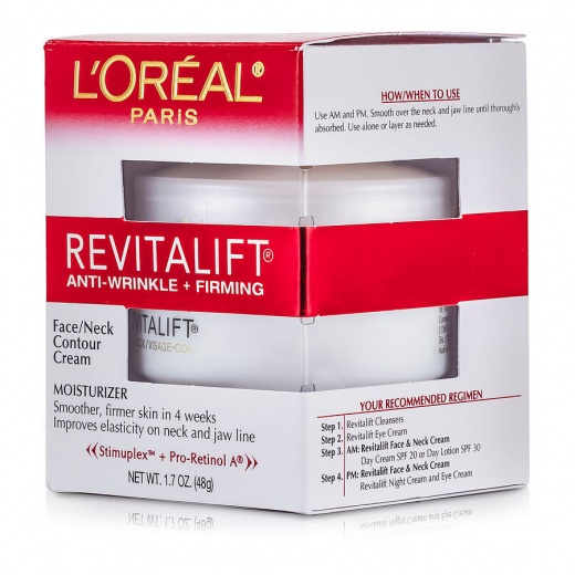 L'oreal Revitalift Anti-Wrinkle + Firming Face/ Neck Contour Cream