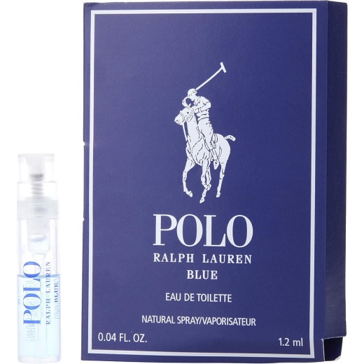 Polo Blue by Ralph Lauren Edt Spray Vial on Card