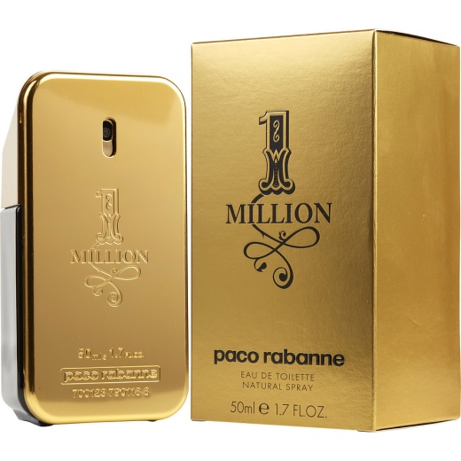 Paco Rabanne 1 Million Edt Spray 1.7 Oz - Luxury Fragrance for Men