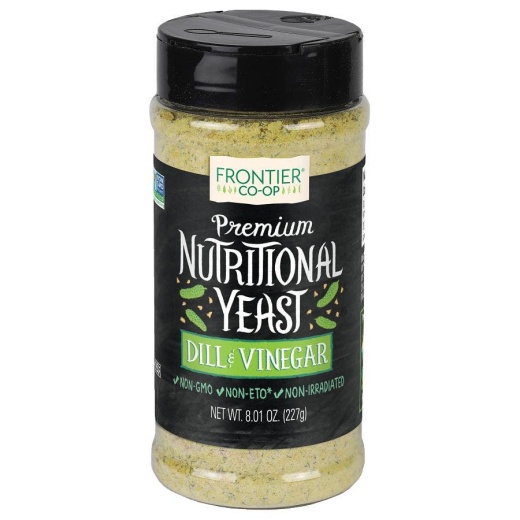 Frontier Co-Op Dill & Vinegar Nutritional Yeast Blend 8.01 Oz