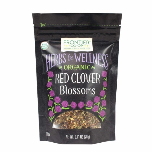 Frontier Co-Op Whole Red Clover Blossoms, Organic 0.71 Oz