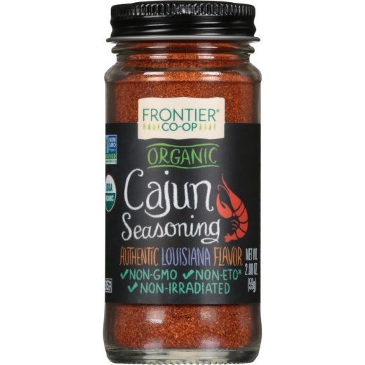 Frontier Co-Op Cajun Seasoning, Organic 2.08 Oz