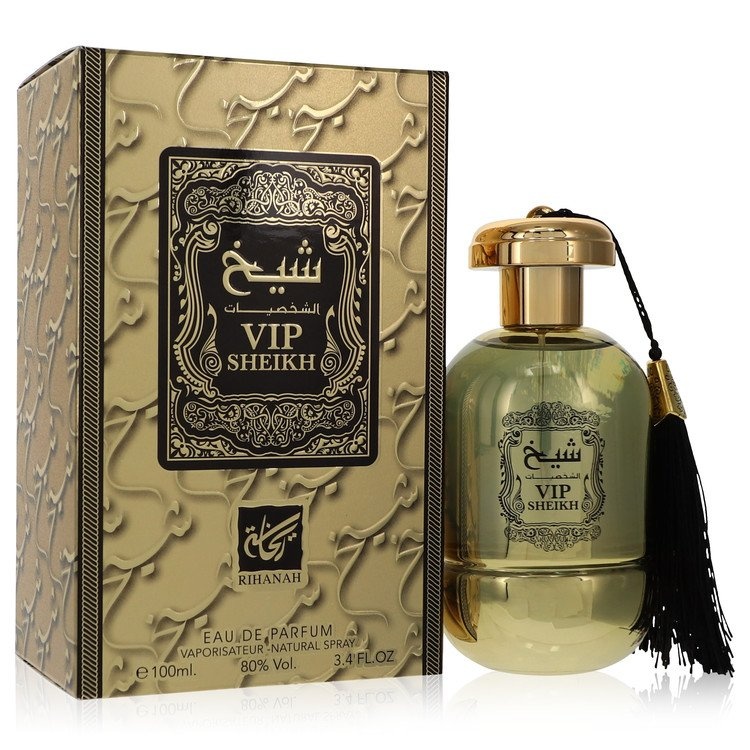 Rihanah Vip Sheikh Cologne By Rihanah Eau De Parfum Spray (Unisex) - 3.4 Oz Eau De Parfum Spray