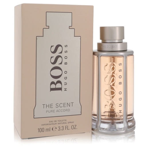 Boss The Scent Pure Accord Cologne by Hugo Boss - 3.3 Oz Eau De Toilette Spray