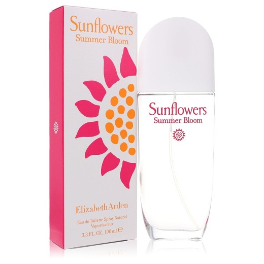 Sunflowers Summer Bloom Perfume by Elizabeth Arden Eau De Toilette Spray 3.3 Oz